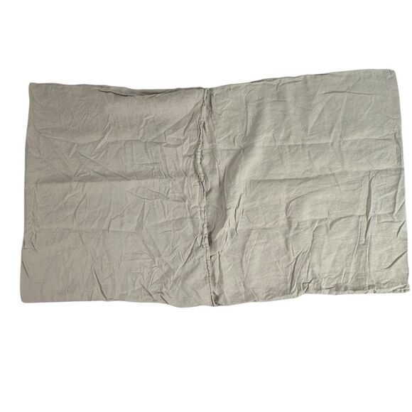 PARACHUTE Heirloom Tencel Linen King Sham Bone - Picture 2 of 6